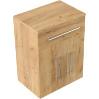 Badezimmer Midischrank "Levana XL" Eiche Gold 53 c