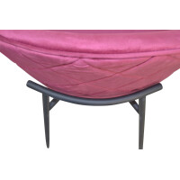 Polsterstuhl - Esszimmerstuhl 2er-Set Pink/Schwarz 4
