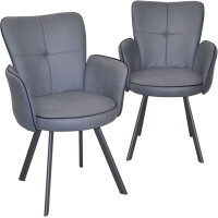 Polsterstuhl - Esszimmerstuhl 2er-Set Sc gallery