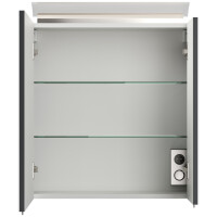 Badmöbelset 5-teilig "Limes 60" Grafit 7