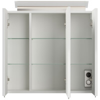 Badmöbelset 2-teilig "Limes 70" Weiß Ho