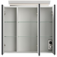 Badmöbelset 2-teilig "Limes 70" Grafit 6