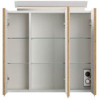 Badmöbelset 5-teilig "Limes 70" Eiche Gold 7