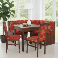 Eckbankgruppe 4-teilig in Nussbaum-NB/Ro gallery