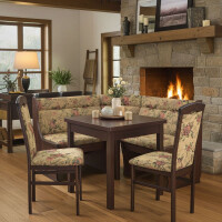 Eckbankgruppe 4-teilig in Nussbaum-NB/Br gallery