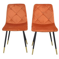 Esszimmer - Tischgruppe 5-teilig Terrafarben 4