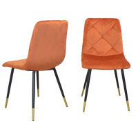 Esszimmer - Tischgruppe 5-teilig Terrafarben 5