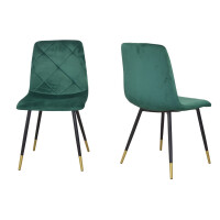 Esszimmer - Tischgruppe 5-teilig Grün 5