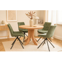 Esszimmer - Tischgruppe 5-teilig mit Aus gallery