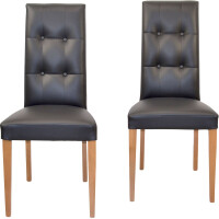 Polsterstuhl - Esszimmerstuhl 2er-Set Ei gallery