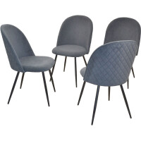 Polsterstuhl - Esszimmerstuhl 4er-Set Sc gallery