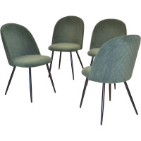Polsterstuhl - Esszimmerstuhl 4er-Set Sc gallery