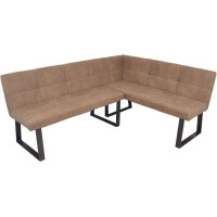 Eckbankgruppe 4-teilig (Kurzer Schenkel Rechts) 150x190cm Sc