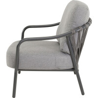 Lesli Living Loungesessel "Durban" Anthrazit/Dunke