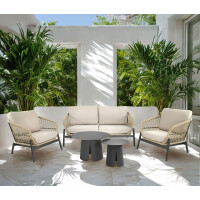 Lesli Living Lounge-Set ZAVI BEIGE ohne  gallery