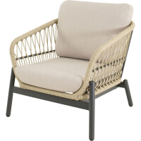 Lesli Living Lounge-Set ZAVI BEIGE ohne Tisch 4