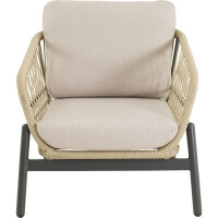 Lesli Living Lounge-Set ZAVI BEIGE ohne Tisch 5