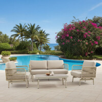 Lesli Living Lounge-Set AKIRO beige 3