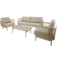 Lesli Living Lounge-Set AKIRO beige 5