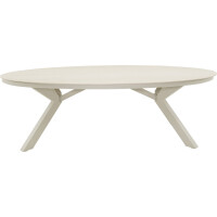 Lesli Living DINING-Loungetisch DAVOS CREMA oval 4