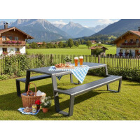 Lesli Living Picknick-Set Estilo 220x183cm Anthrazit 3