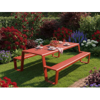 Lesli Living Picknick-Set Estilo 220x183cm Red 4