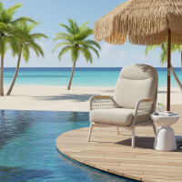 Lesli Living Loungesessel Marseille beige 4