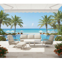Lesli Living Lounge-Set Marseille 5er-Set beige 5