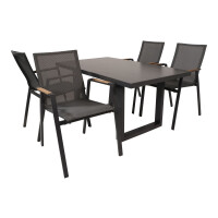 Lesli Living Stapelsessel Taragona Teak Negro 7
