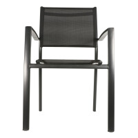 Lesli Living Stapelstuhl Prego schwarz 3