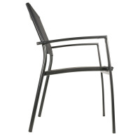 Lesli Living Stapelstuhl Prego schwarz 4