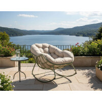 Lesli Living Schaukelsessel Cozy Beige 4