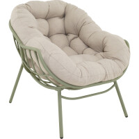 Lesli Living Relaxsessel Cozy Beige hellgrün/hellbeige 