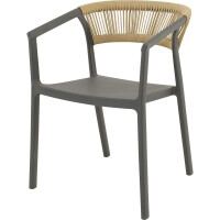 Lesli Living Stapelstuhl Terrasa Anthracite 4