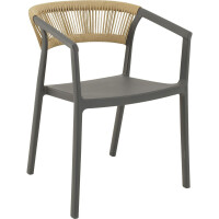 Lesli Living Stapelstuhl Terrasa Anthracite 5