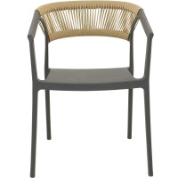 Lesli Living Stapelstuhl Terrasa Anthracite 7