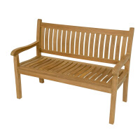 Lesli Living Teak Landhausbank Hastings 150 cm 5