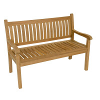 Lesli Living Teak Landhausbank Hastings 150 cm 6