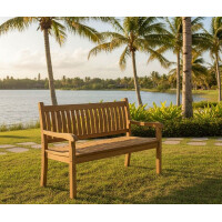 Lesli Living Teak Landhausbank Hastings 150 cm 7
