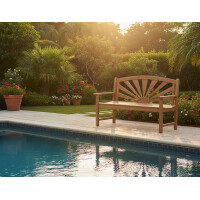 Lesli Living Landhausbank Sunburst 156 cm 4