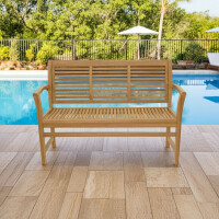 Lesli Living Stapelbank Stripe 142 cm gallery