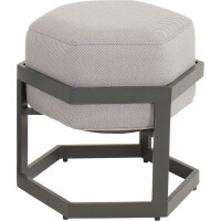 Lesli Living Hocker / Fu&szlig;hocker Esagono Anthracite