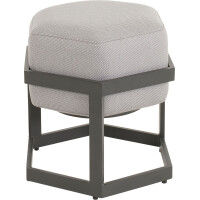Lesli Living Hocker / Fußhocker Esagono Anthracite