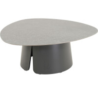 Lesli Living Beistelltisch Alva Anthracite mit dreieckiger T