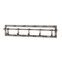 Haku Garderobenleiste aus Metall in anth gallery