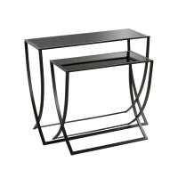 Haku Beistelltisch aus Metall in schwarz gallery
