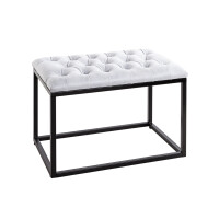 Haku Hocker aus Stahlrohr in schwarz lac gallery