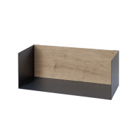 Haku Wandkonsole aus Metall in anthrazit gallery