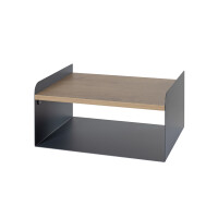 Haku Wandkonsole aus Metall in anthrazit gallery