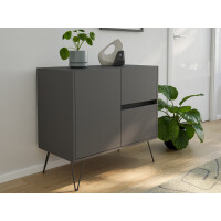 Posseik Sideboard Industrial C 80 cm Gra gallery